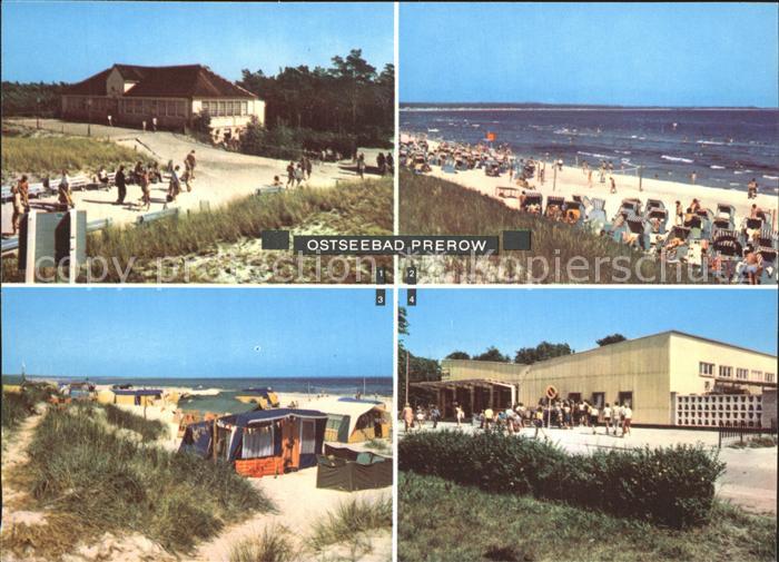 Prerow Ostseebad HOG Duenenhaus Strandpartien Campingplatz Einkaufszentrum