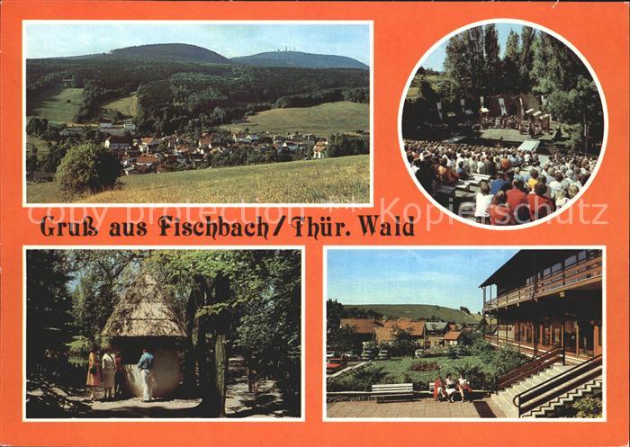 Fischbach Eisenach Total Bergbuehne Im Park Thueringenbaude