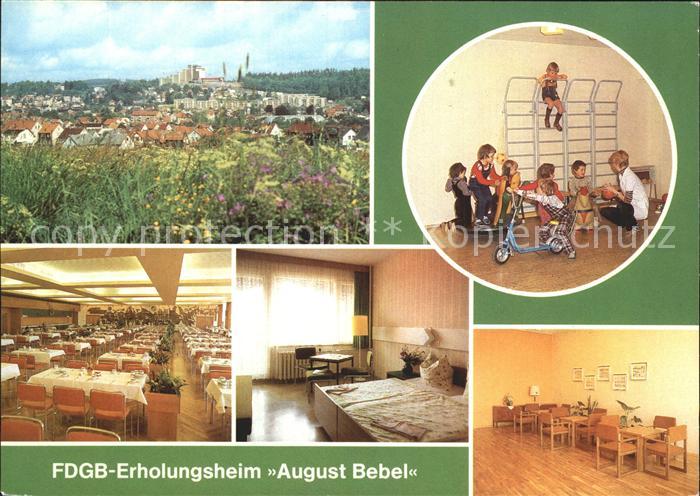 Friedrichroda Total FDGB Heim August Bebel Kinderspielzimmer Gr Mehrzwecksaal Ga