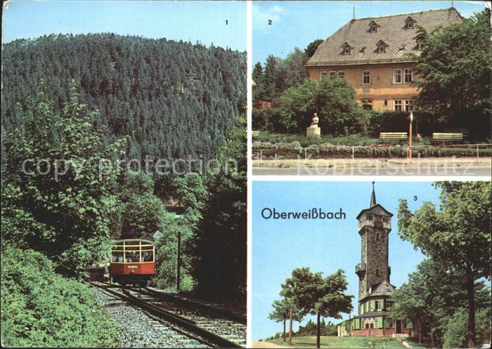 Oberweissbach Bergbahn Froebelhaus Froebelturm