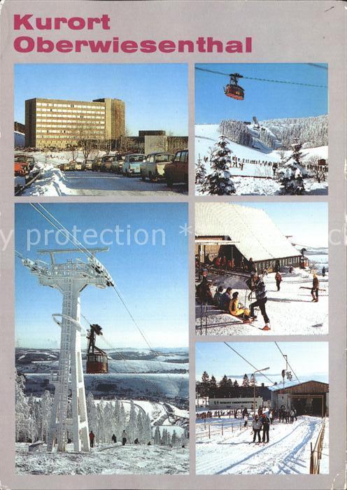 Oberwiesenthal Erzgebirge Hotel Seilbahn Berg und Talstation