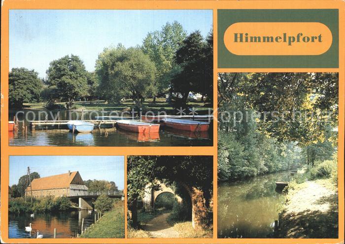 Himmelpfort Bootshafen Stolpesee Brauhaus Schleusengraben Ruine der Klosterkirch