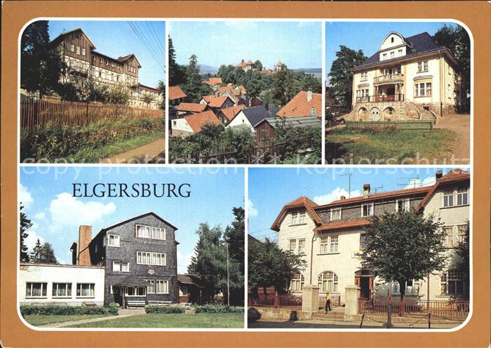 Elgersburg Reichsbahn Erholungsheim Schloss Kinderheim Schoeffenhaus HOG Thuerin