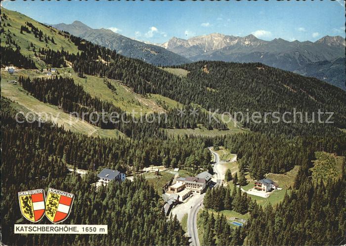 Katschberghoehe Hotels Pensionen Fliegeraufnahme