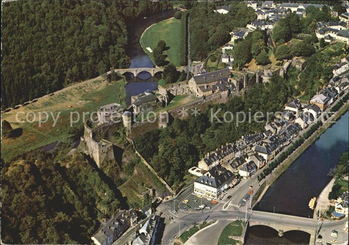Bouillon sur Semois Vue aerienne