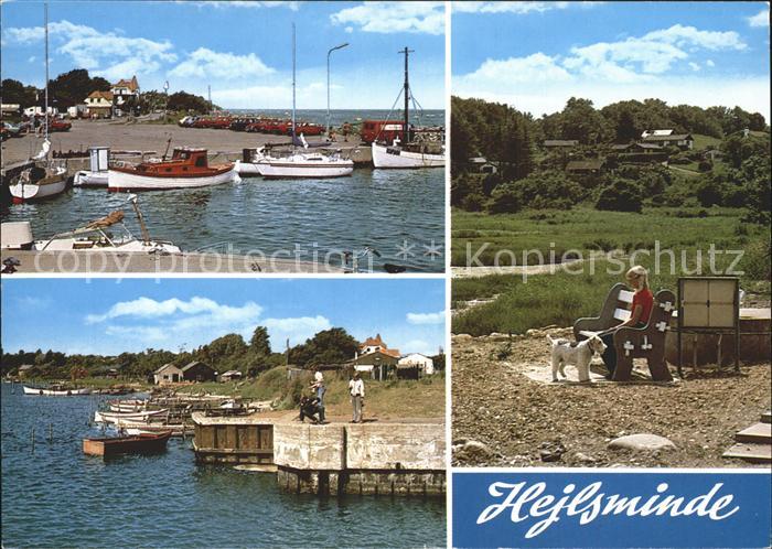 Hejlsminde Bootshafen Strandpartie