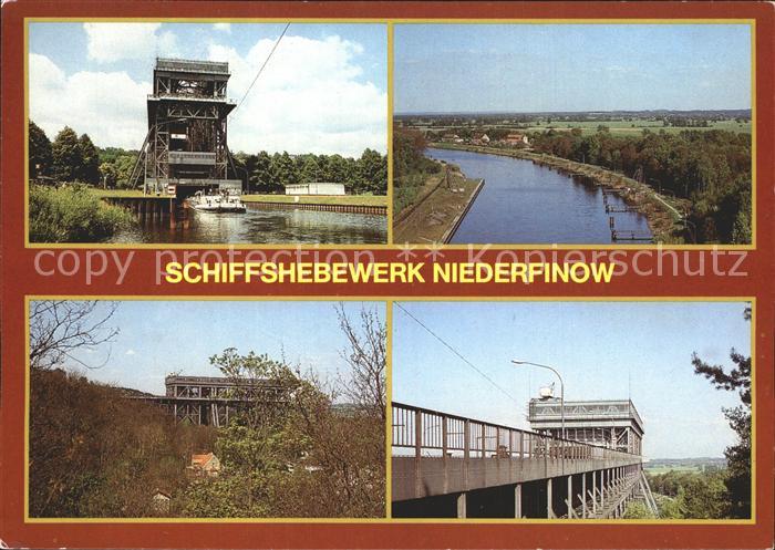 Niederfinow Schiffshebewerk Teilansichten