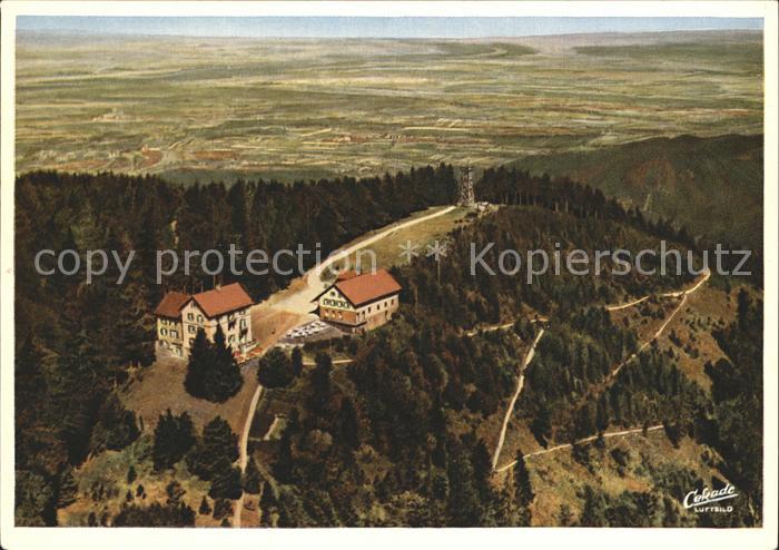 BADENWEILER BW Hotel Hochblauen Rheinebene Fliegeraufnahme