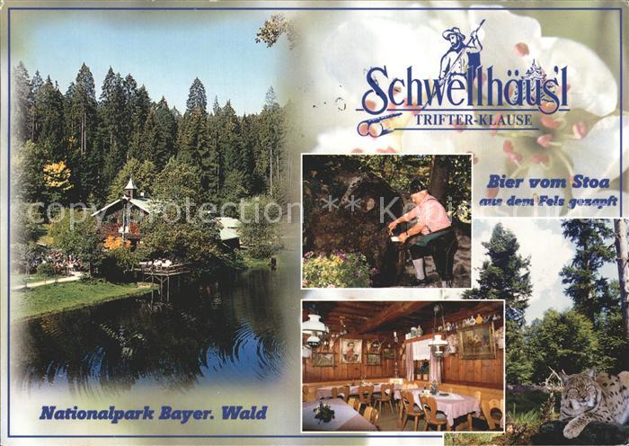 Zwiesel Niederbayern Schwellhaeusl Trifterklause Gaststube Luchs