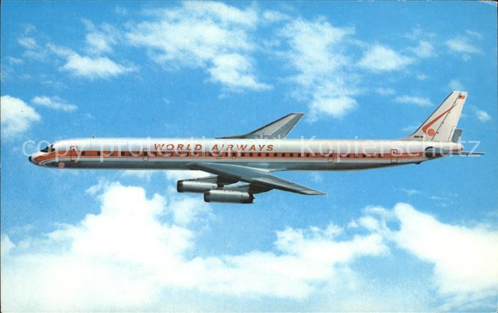 Flugzeuge Zivil World Airways DC-8