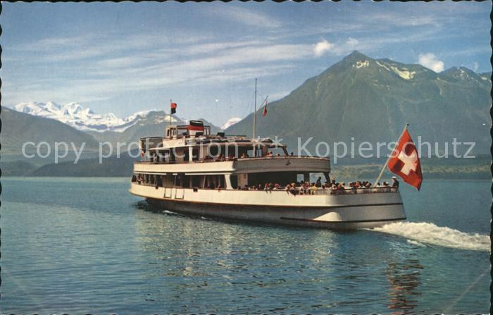 Motorschiffe Stadt Bern Thinersee Bluemlisalp Niesen