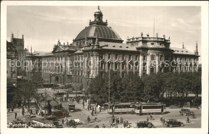 Strassenbahn München Justizpalast