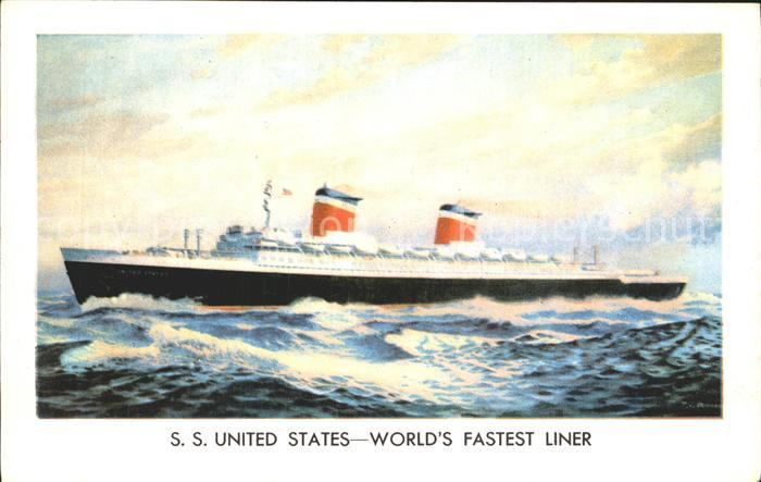Dampfer Oceanliner S.S. United States
