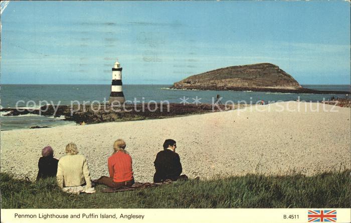 Leuchtturm Lighthouse Penmon Puffin Island Anglesey