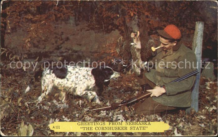 Jagd Jaeger Hund Kaninchen Nebraska