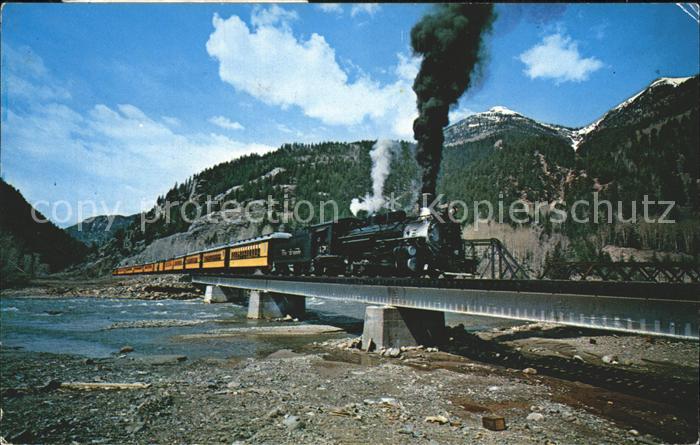 Lokomotive Silverton Elk Park Colorado