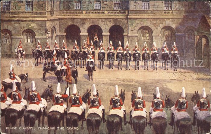 Leibgarde Wache Horse Guards Changing the Guard Whiteha