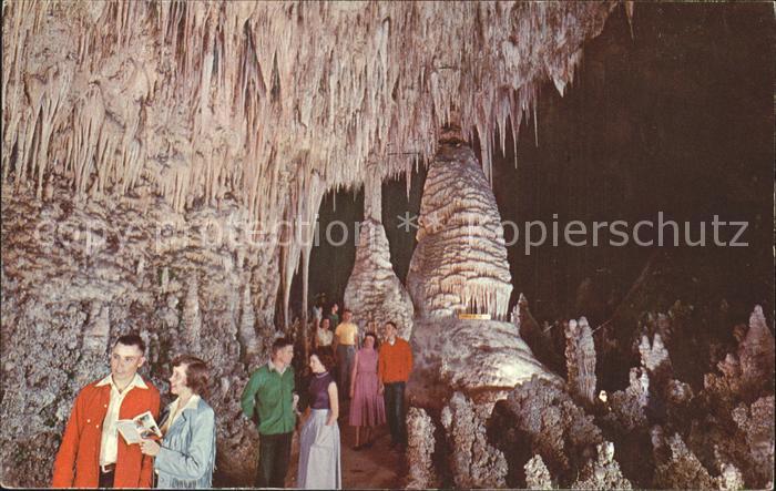 Hoehlen Caves Grottes Temple of the Sun Carlsbad Caverns Nati