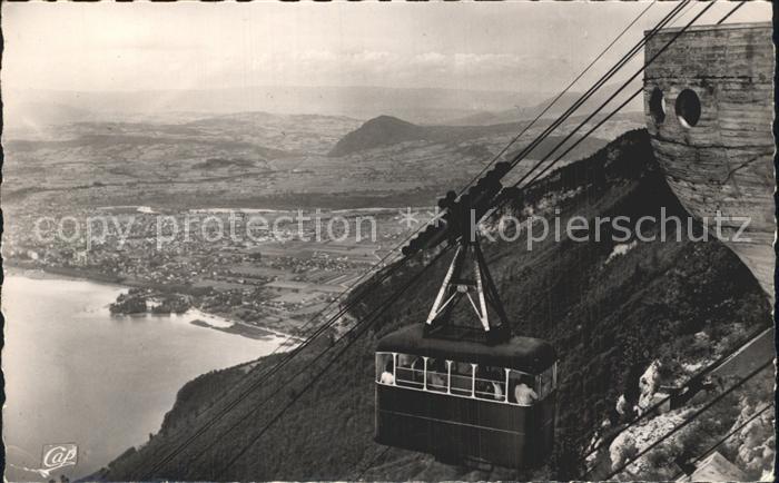 Seilbahn Teleferique Mont Veyrier Lac d Annecy