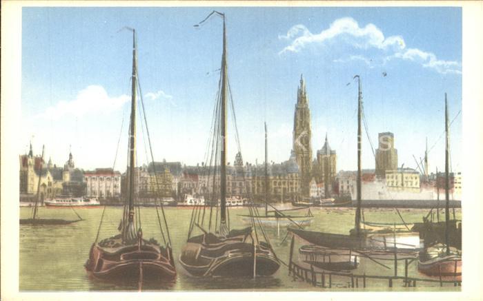 Boote Antwerpen De Reede