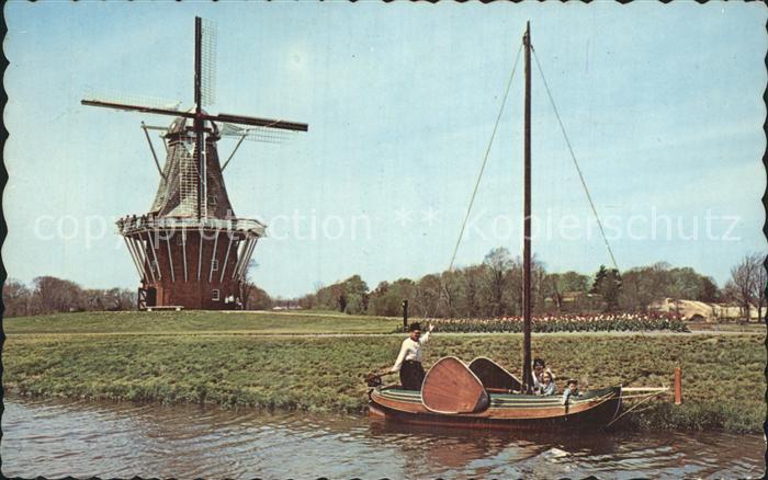 Windmuehle Windmill Island Holland Michigan Dutch Sailing Ship