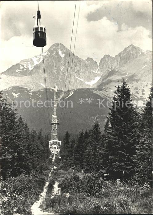 Seilbahn Tatransky Narodny Park Lanovka na Lomnicky stit