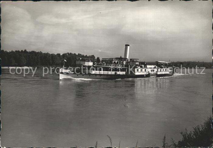 Dampfer Seitenrad Franz Schubert Donau