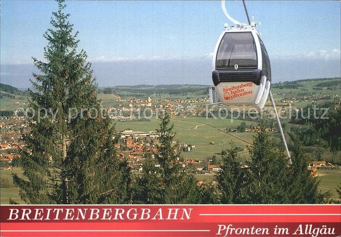 Seilbahn Breitenberg Pfronten Allgaeu