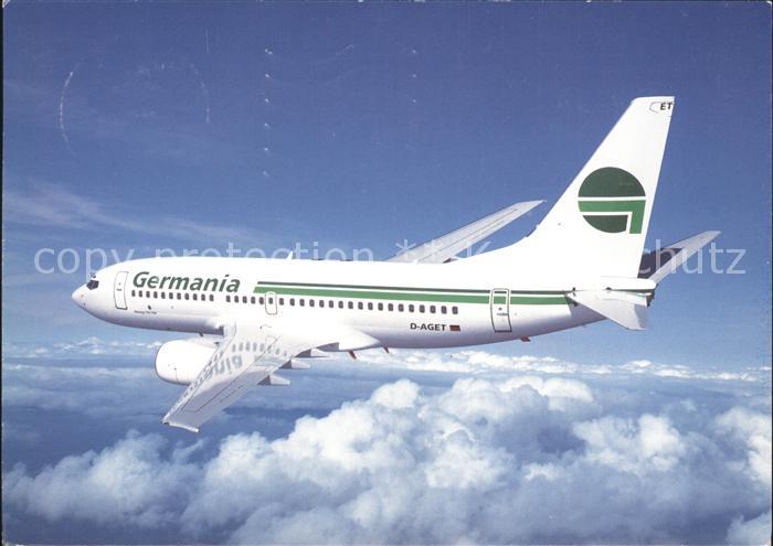 Flugzeuge Zivil Germania Boeing 737-700 D-AGET