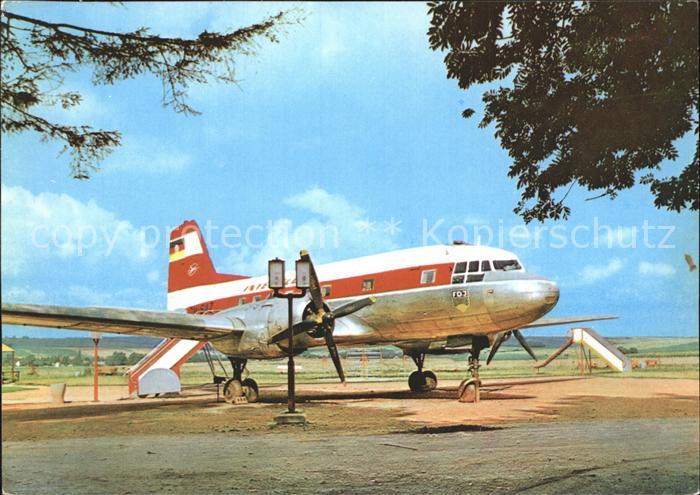 Flugzeuge Zivil Interflug Langenbernsdorf Werdau