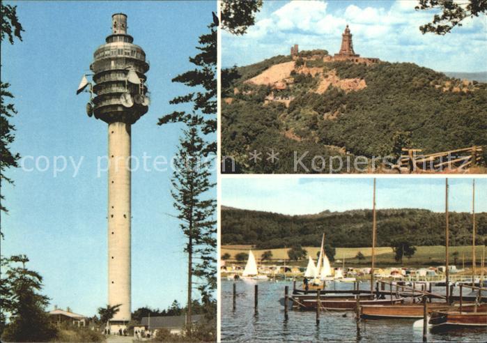 Fernsehturm Funkturm Kulpenberg Kyffhäuser-Denkmal Talsperre