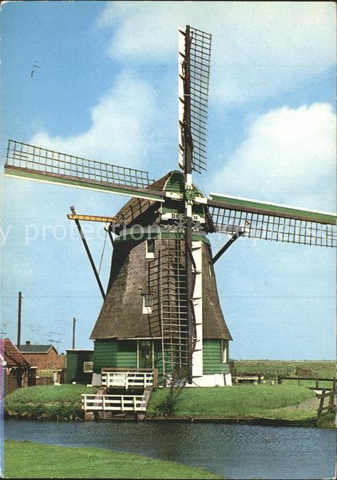 Windmuehle Uitgeest De Zien Poldermuehle