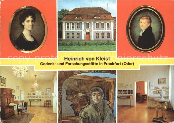 Persoenlichkeiten Heinrich von Kleist Haus Wilhelmine von Zenge