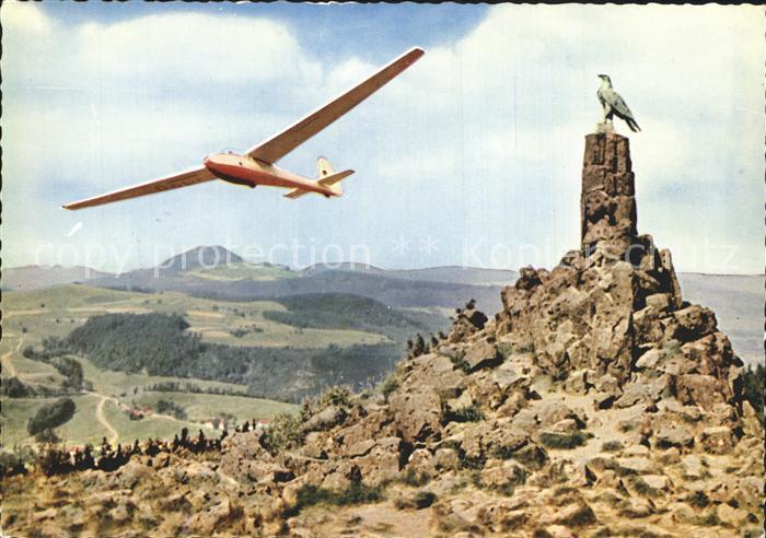 Segelflug Gliding Vol-Voile Vuolo-a-Vela Wasserkuppe Rhön Fliegerdenkmal