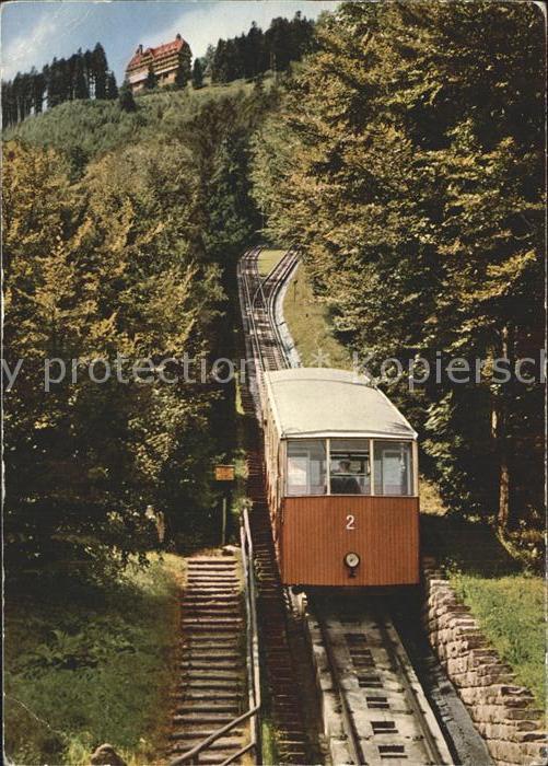 Zahnradbahn Sommerbergbahn Wildbad Schwarzwald