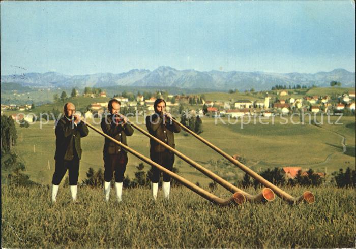 Alphorn Alphornblaeser Scheidegg Allgaeu