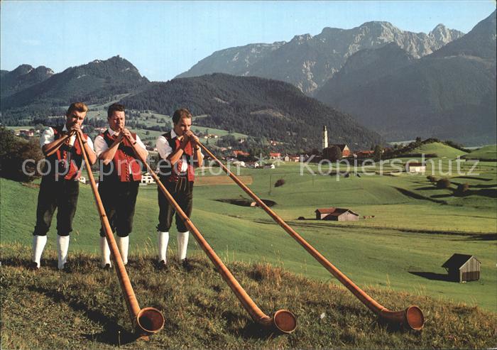 Alphorn Alphornblaeser Allgaeu