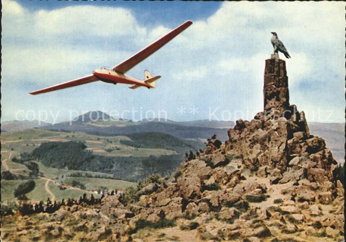 Segelflug Gliding Vol-Voile Vuolo-a-Vela Volo-a-Vela-- Wasserkuppe Rhoen Flieger