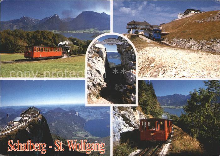Zahnradbahn St. Wolfgang Schafberg Wolfgangsee Mondsee Fuschlsee