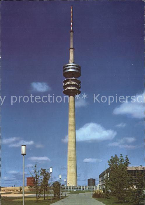 Fernsehturm Funkturm Olympia-Turm Muenchen