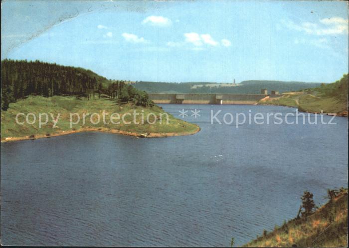 Talsperre Staudamm Rappbode