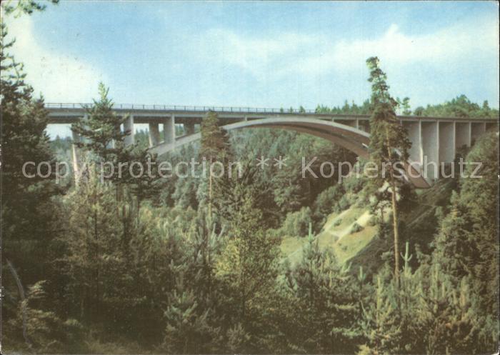 Bruecken Bridges Ponts Teufelstalbruecke Hermsdorf
