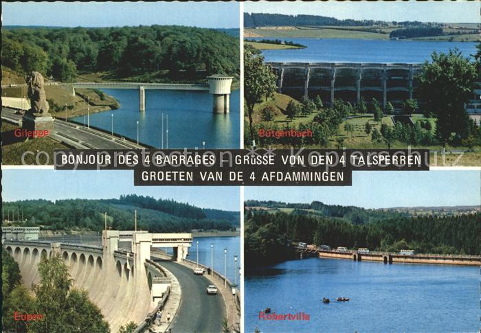 Talsperre Staudamm Gileppe Buetgenbach Eupen Robertville