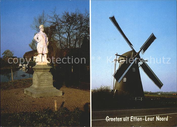 Windmuehle Molen Zwartenberg Standbeeld Adriaan va