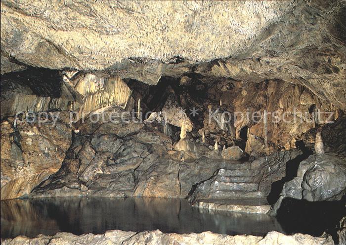 Hoehlen Caves Grottes Rübeland Harz Baumannshöhle Goethesaal