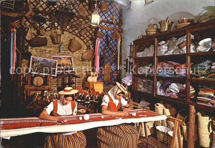 Handarbeit Sticken Werkstatt Casa Regina La Orotav
