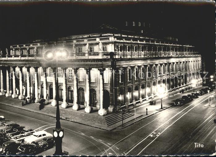 Theatergebaeude Bordeaux Grand Theatre