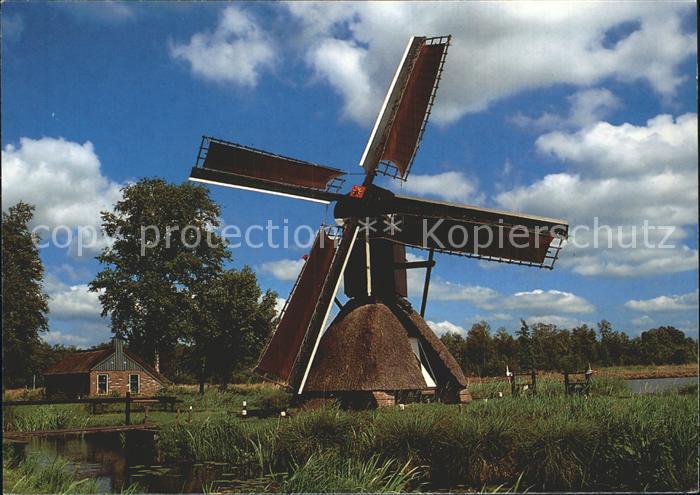 Windmuehle Spinnekopmolen Wicher Kalenberg Weerribben