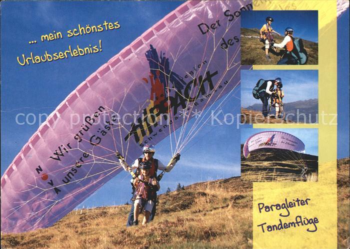 Fallschirmspringen Tandemsprung Stocky Air Para-Tandem-Fluege Ramsau Zillertal