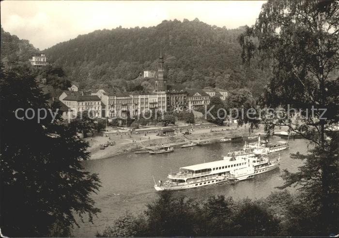 Motorschiffe Wilhelm Pieck Bad Schandau Saechsische Schweiz